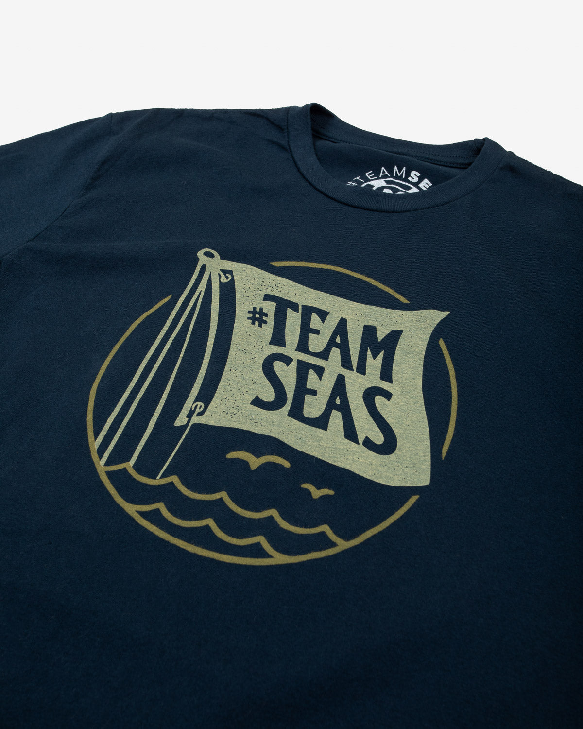 Flag Tee (Slate Blue)